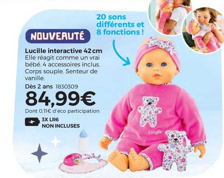 lucille interactive 42 cm