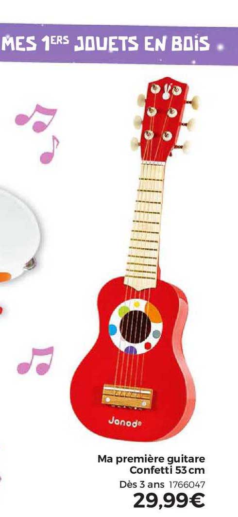 ma première guitare confetti 53 cm