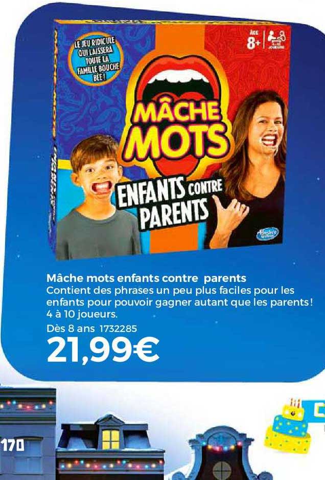 mâche mots enfants contre parents
