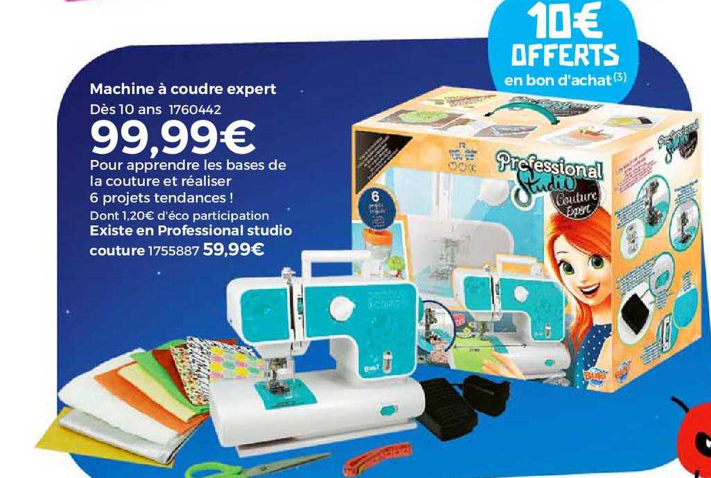 machine à coudre expert