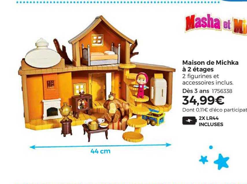 maison de michka à 2 étages