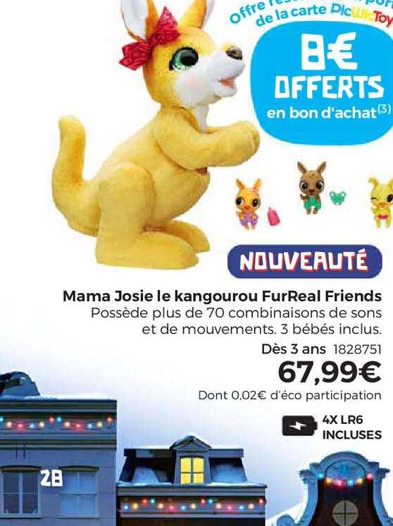 mama josie le kangourou furreal friends