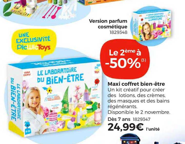 maxi coffret bien-être, version parfum cosmétique