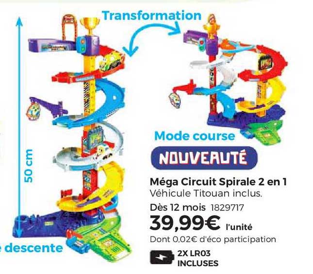 méga circuit spiral 2 en 1