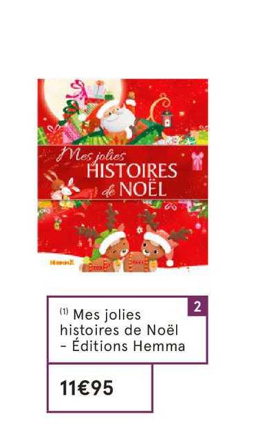 mes jolies histoires de noël éditions hemma