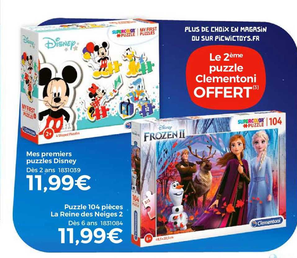 mes premiers puzzles disney