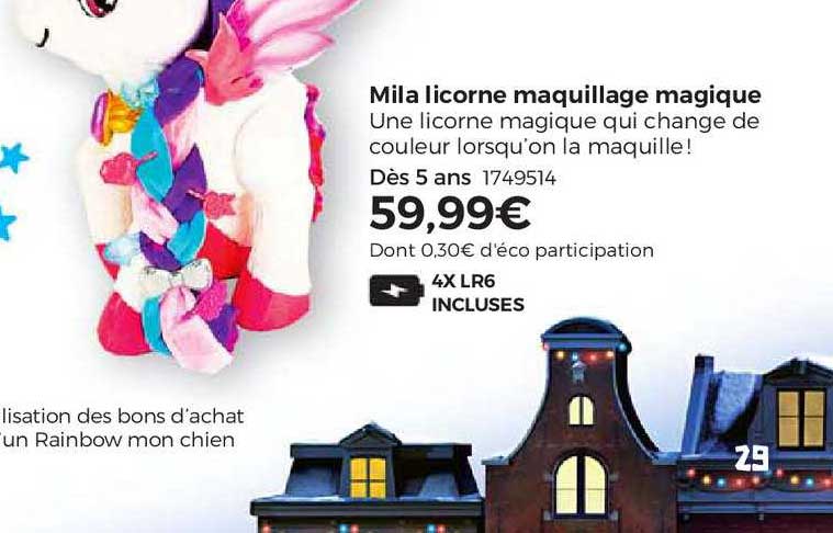 Mila Licorne Maquillage Magique
