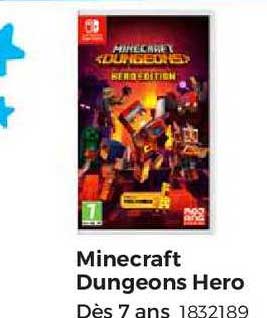 minecraft dungeons hero