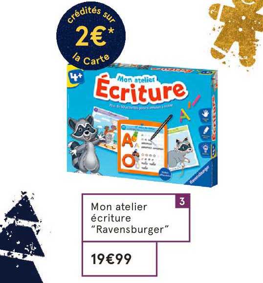 mon atelier écriture ravensburger