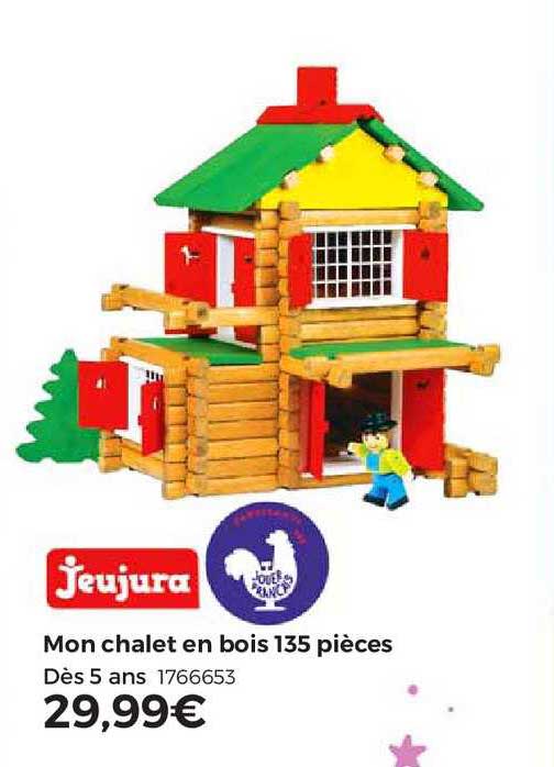 mon chalet en bois 135 pièces