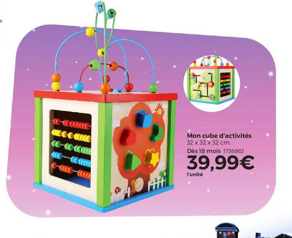 mon cube d'activités