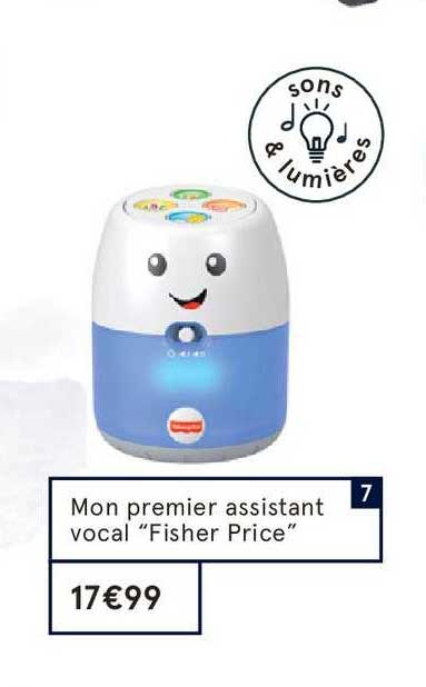 mon premier assistant vocal fisher price