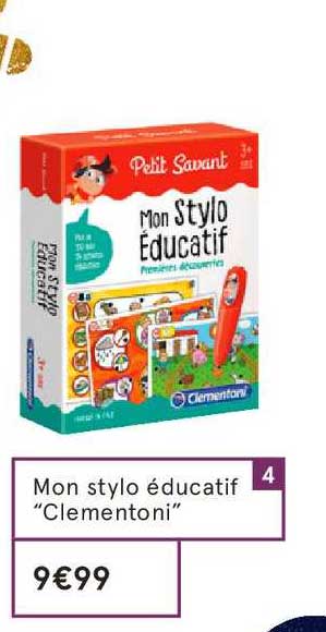 mon stylo éducatif clementoni