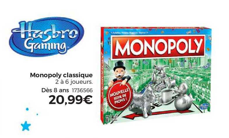 Monopoly Classique Hasbro Gaming