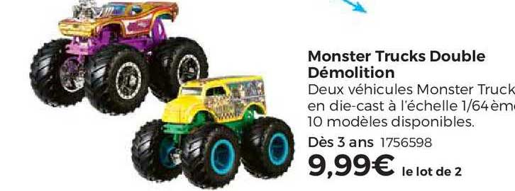 Monster Trucks Double Démolition