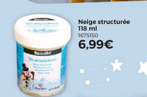 neige structurée 118 ml