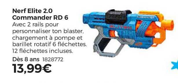 nerf elite 2.0 commander rd6