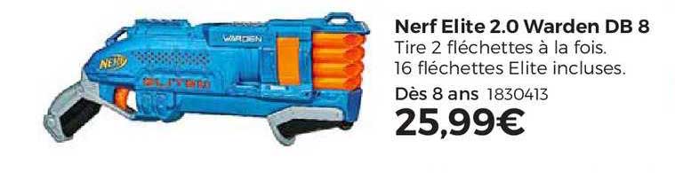 nerf elite 2.0 warden db8