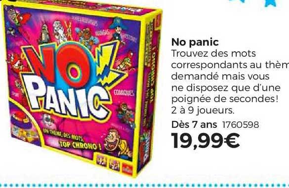 no panic