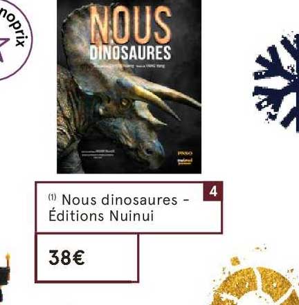 nous dinosaures éditions nuinui