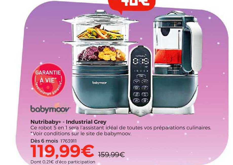 nutribaby+ - industrial grey