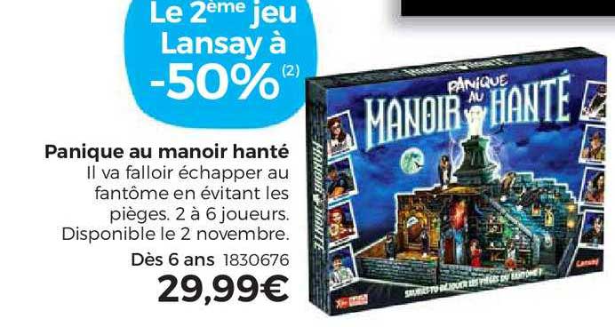 panique au manoir hanté