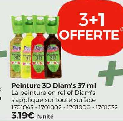 peinture 3d diam's 37 ml