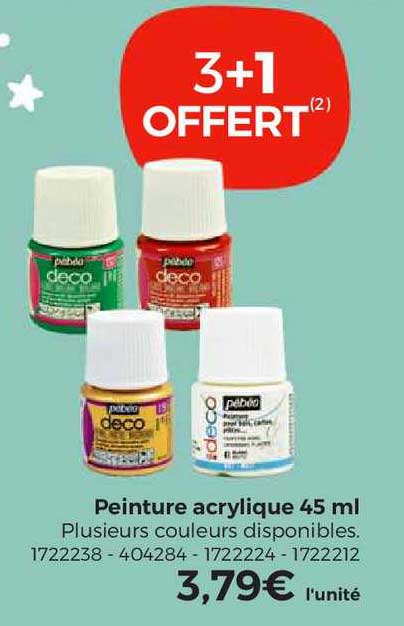 Peinture Acrylique 45 Ml