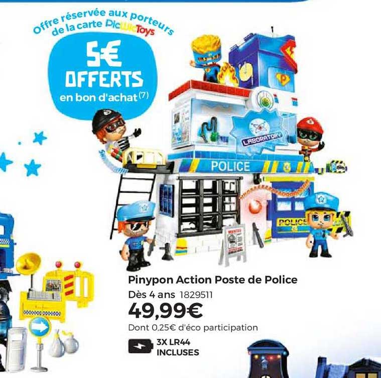 pinypon action poste de police
