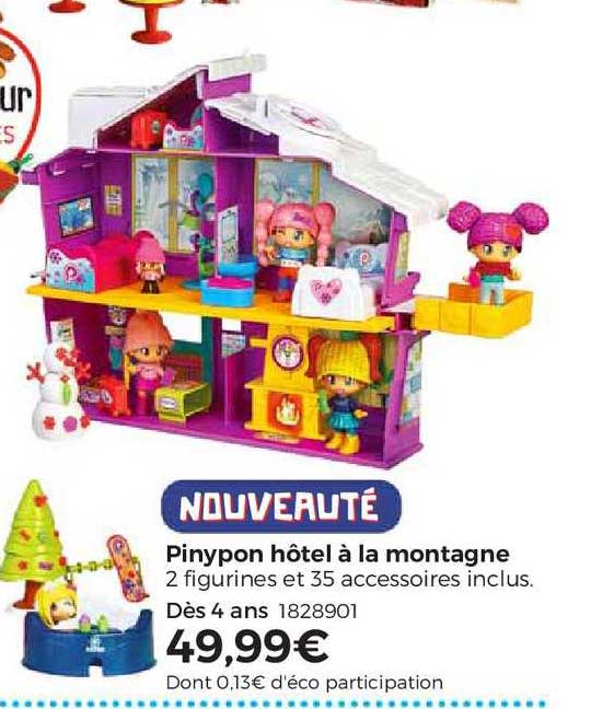 pinypon hôtel à la montagne