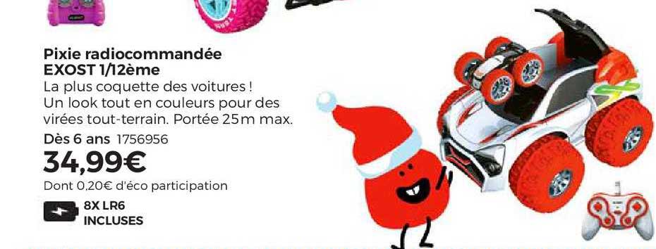 Pixie Radiocommandée Exost 1 12ème