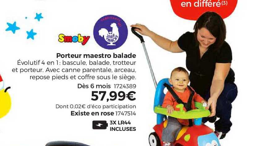 porteur maestro balade