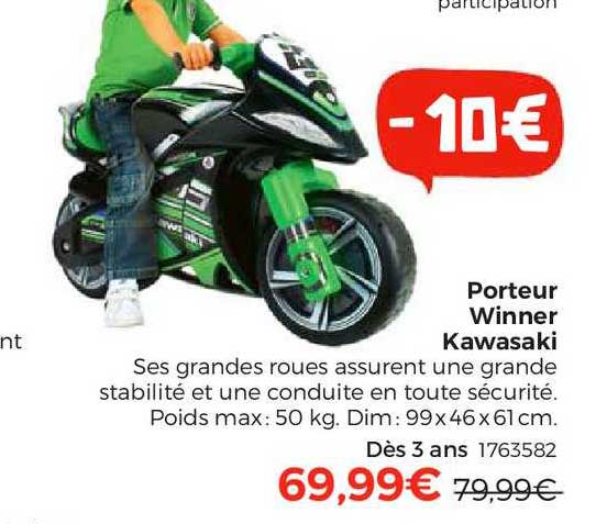 porteur winner kawasaki