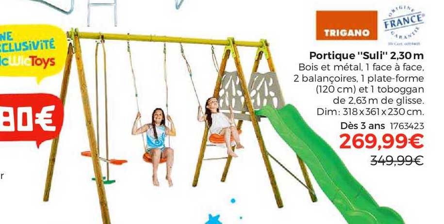 portique "suli" 2,30m