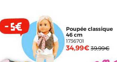 Poupée Classique 46 Cm