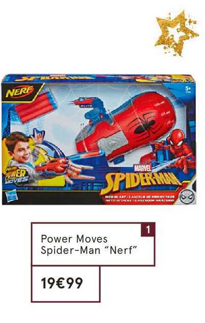 power moves spider man nerf