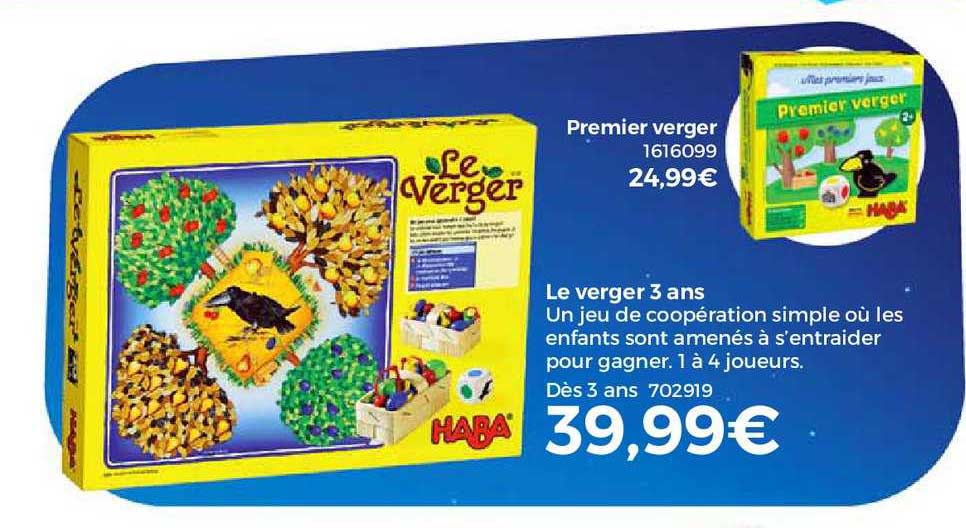 premier verger, le verger 3 ans