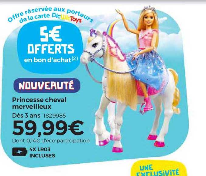 princesse cheval merveilleux