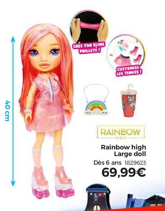 rainbow high large doll