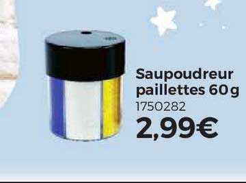 saupoudreur paillettes 60 g