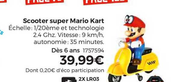 scooter super mario kart