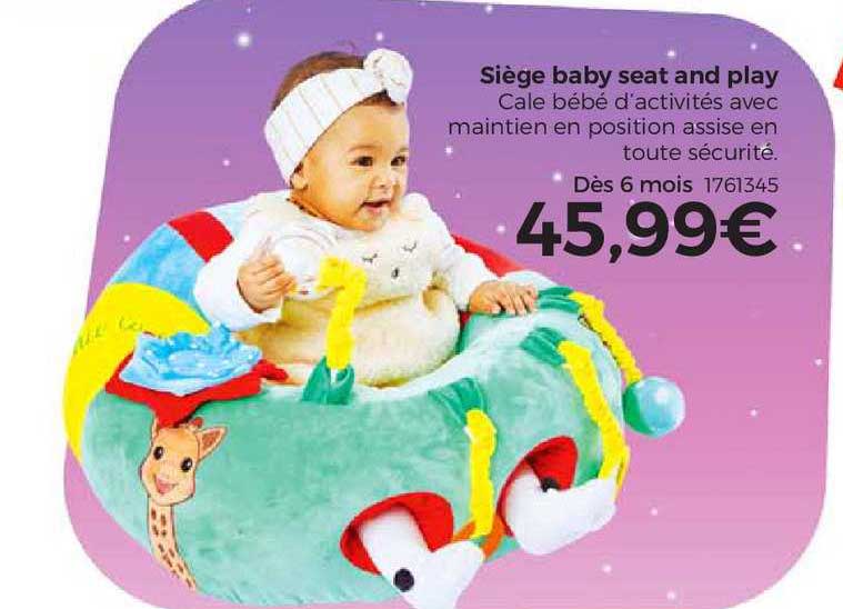 siège baby seat and play