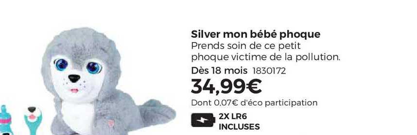 silver mon bébé phoque