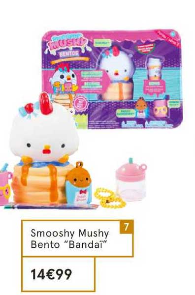 smooshy mushy bento bandaï