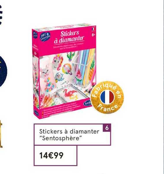 stickers à diamanter sentosphère