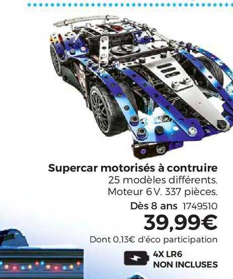 supercar motorisés à construire