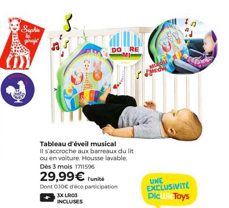 tableau d'éveil musical