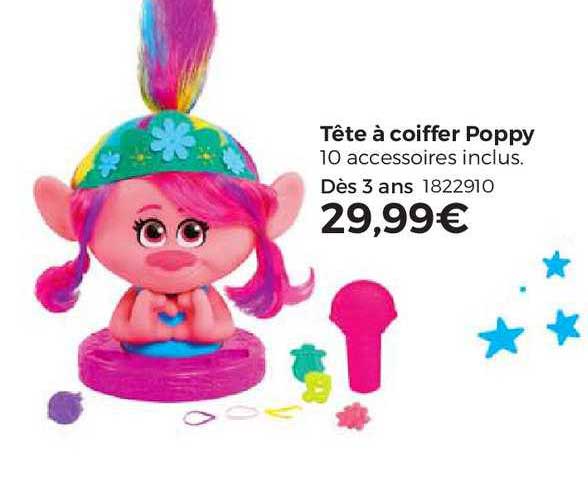 tête à coiffer poppy