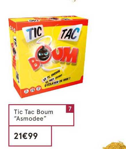 tic tac boum asmodee