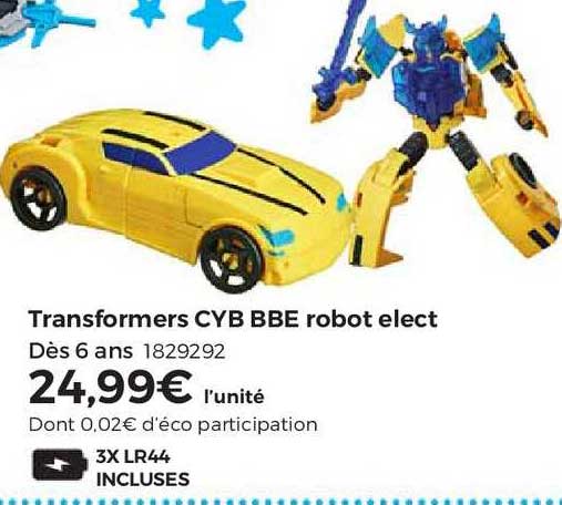 transformers cyb bbe robot elect